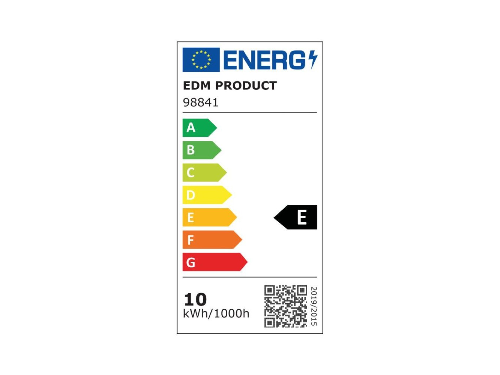 Bombilla tubular led e27 10 w 1100 lm 6400 k luz fria ø4 x 10,7 cm