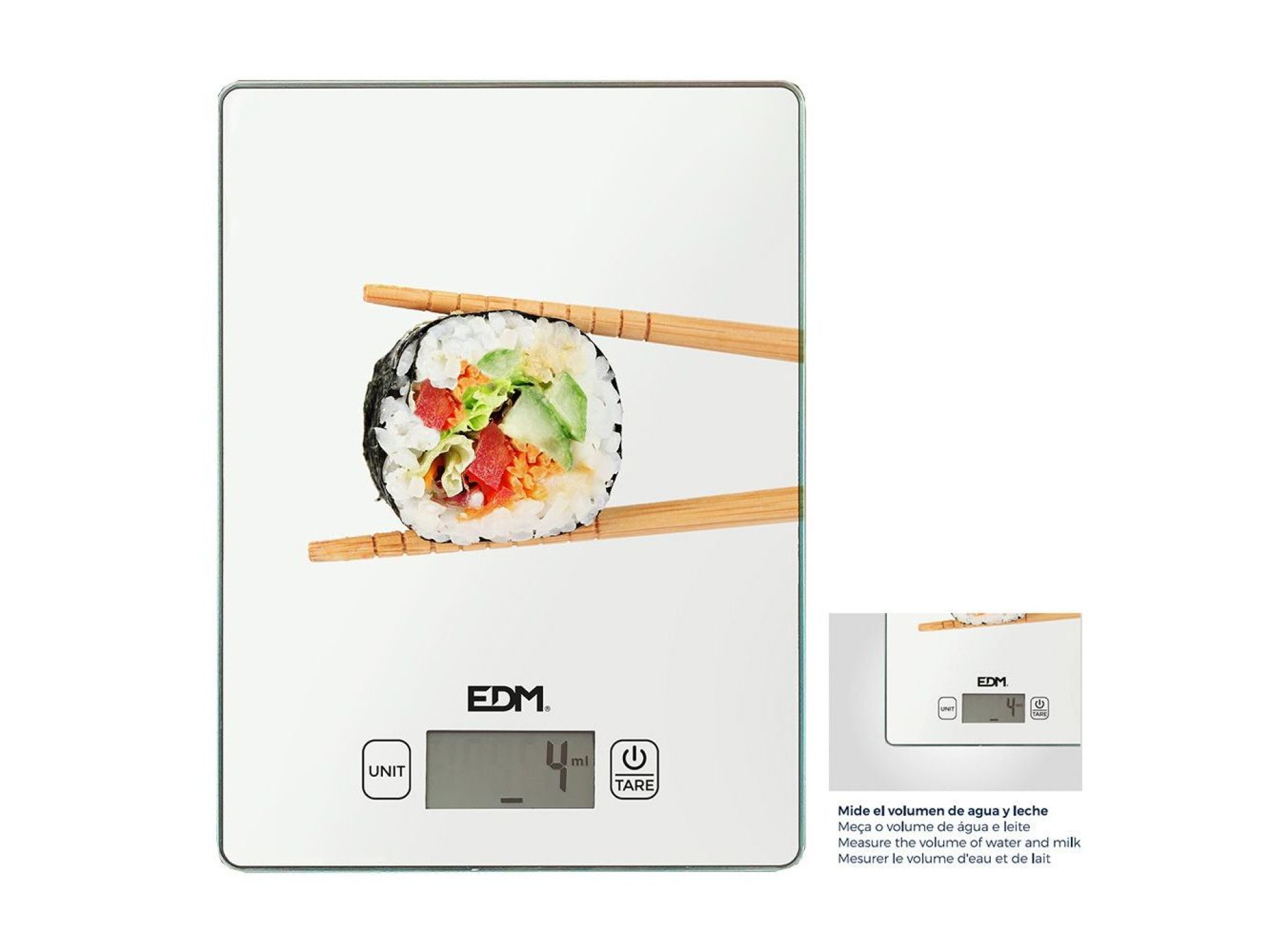 Digital kitchen scale max. 5kg mod 1 edm
