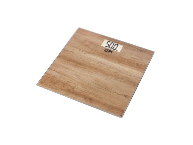 Balan�a digital para casa de banho efeito madeira max. 180kg mod. 3 edm