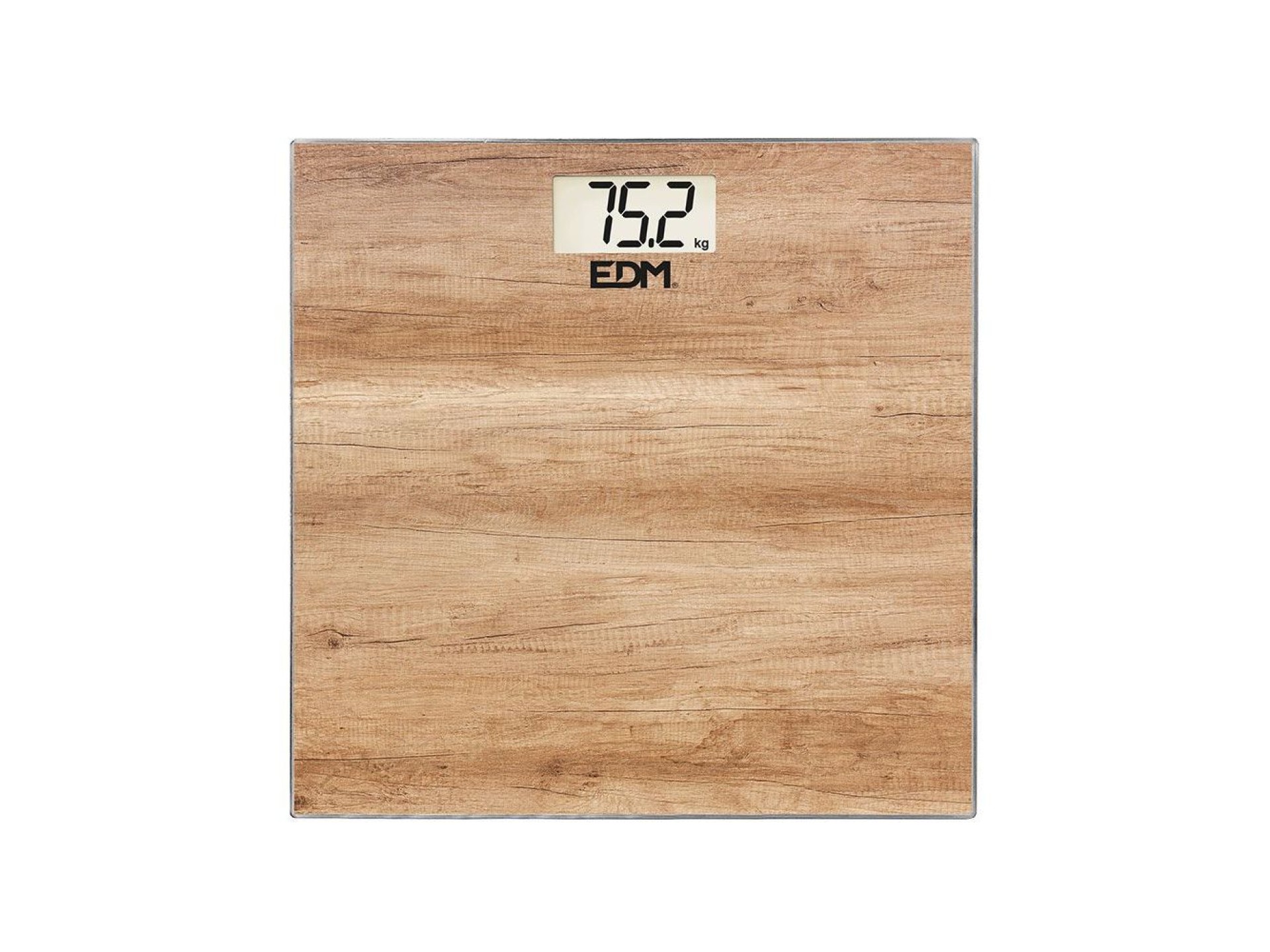 Balança digital para casa de banho efeito madeira max. 180kg mod. 3 edm