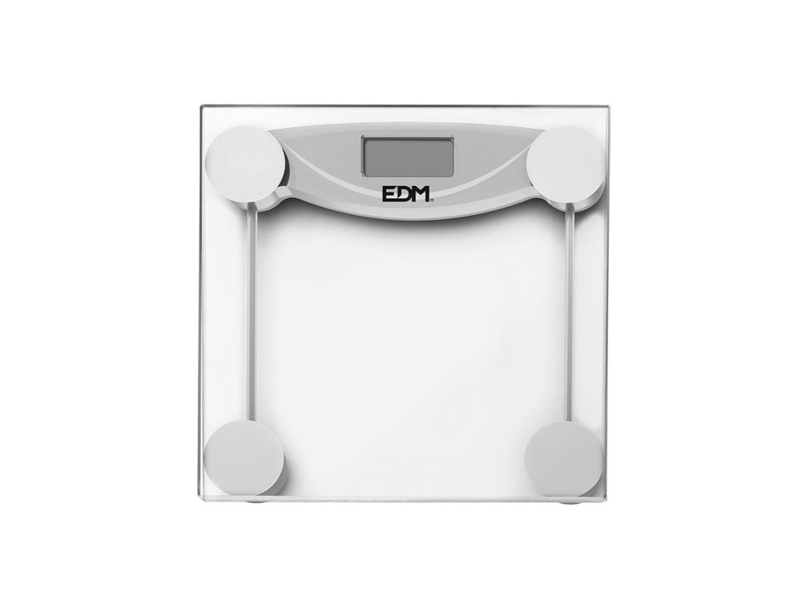 Bascula de baño digital transparente máximo 180 kg