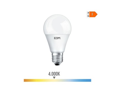 L�mpada standard led e27 20w 2100lm 4000k luz do dia �6,5x12,4cm