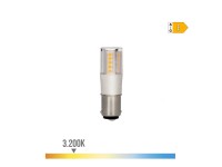 Led bayonet bulb b15d 5,5w 650lm 3000k warm light �18x57mm edm