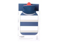 Bolsa de agua caliente 2 l modelo rayas azules Bolsa de agua caliente 2 l modelo rayas azules