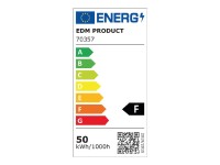 Led floodlight with presence sensor 50 w 4000 lm 6400 k. cold light. 23.8 x 4.5 x 19.2 cm Led floodlight with presence sensor 50 w 4000 lm 6400 k. cold light. 23.8 x 4.5 x 19.2 cm