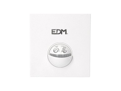 Candeeiro de parede exterior led 10w 1654lm 4000k ip54 6,6x18,8x25cm com sensor de movimento edm