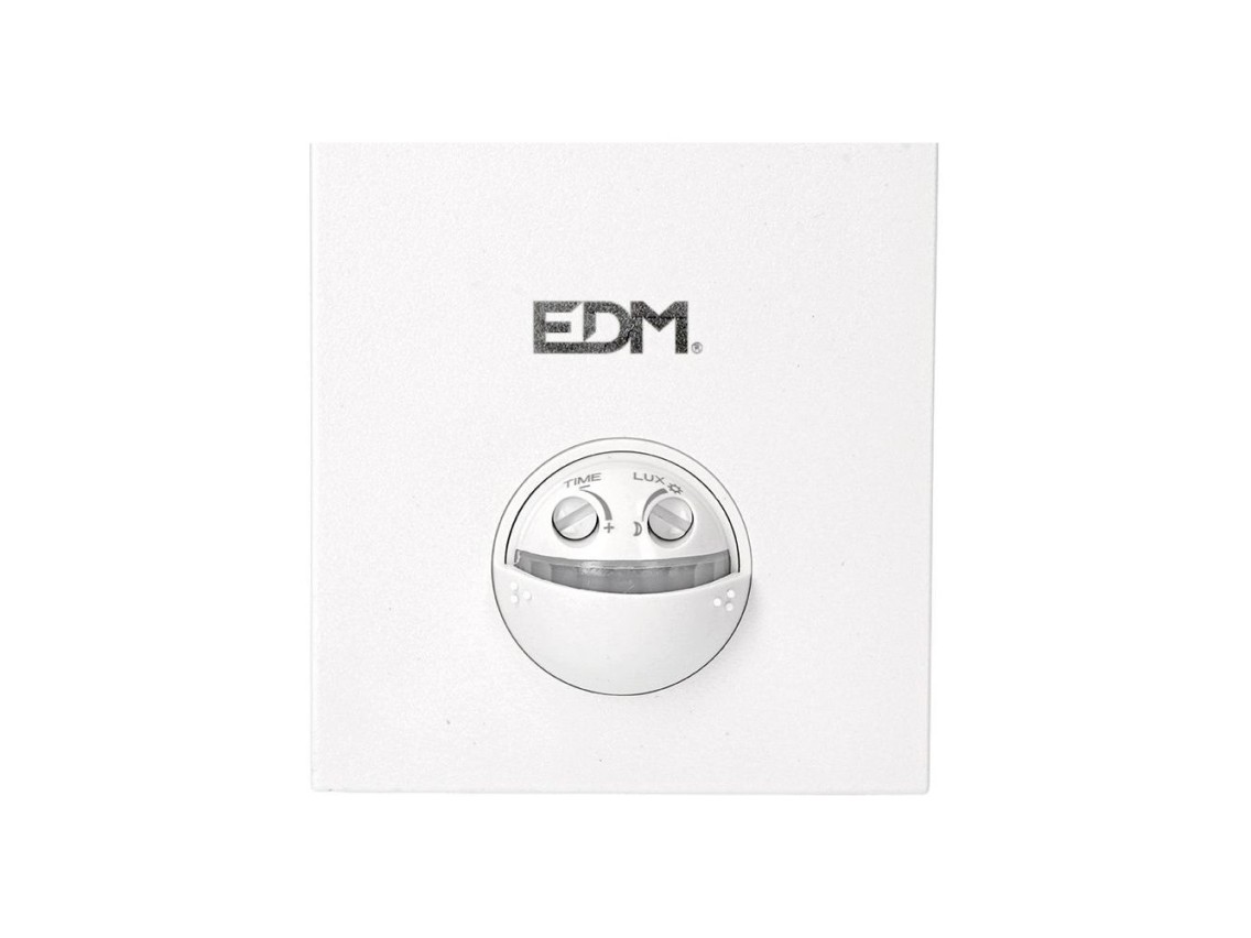 Candeeiro de parede exterior led 10w 1686lm 6400k ip54 6,6x18,8x25cm com sensor de movimento edm