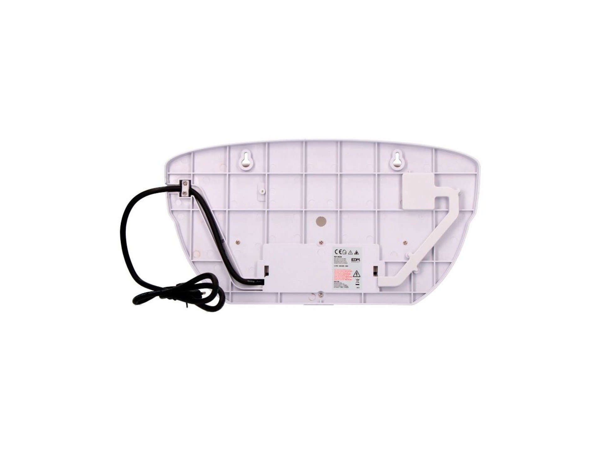 Atrapa insectos con placa adhesiva, uso interior, 1 x 18w, 80 m², 37,5 x 19,6 cm