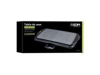 Tabla de asar efecto piedra 2000 w 61,5 x 31 x 8 cm