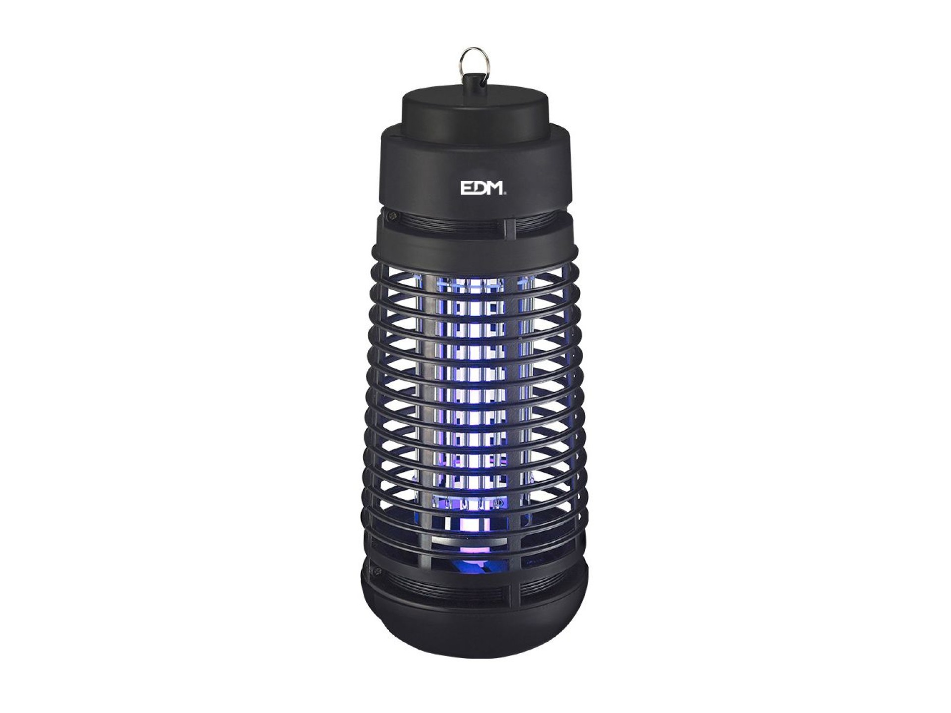 Electric insect killer 1 x 6 w, black, 25 m², ø12 x 30 cm