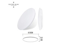 Aplique led circular de superficie 18w 6500 k 1820 lm ø32,5 x 6,2 cm Aplique led circular de superficie 18w 6500 k 1820 lm ø32,5 x 6,2 cm