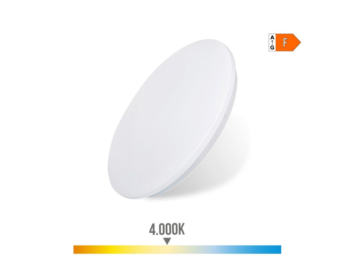 Circular surface led wall light 24 w 4000 k 2490 lm ø38 x 6,2 cm