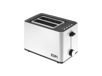 Double slot toaster white design 850 w, 252x162x195mm