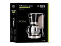 Máquina de café de filtro 12 chávenas 800w edm Máquina de café de filtro 12 chávenas 800w edm