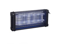 Mata insectos profesional el�ctrico, color negro, 2 x 10w, 80 m�, 43,7 x 10 x 26,5 cm 340�