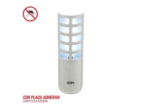 Atrapa insectos el�ctrico con placa adhesiva, uso interior, 9w, 50 m�, 9 x 7,5 x 27,5 cm