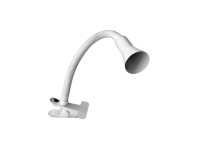 Desk lamp with clamp model tokyo e14 40w white color edm