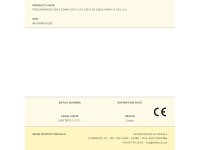 Base múltipla de 4 saídas 2p+e com interruptor iluminado, 16 a 250 v~ cabo de 1,5 m h05vv-f 3g1,5 mm Base múltipla de 4 saídas 2p+e com interruptor iluminado, 16 a 250 v~ cabo de 1,5 m h05vv-f 3g1,5 mm