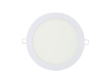 Round recessed led downlight 20w day light 4000k 1500lm white ø22.5cm edm Round recessed led downlight 20w day light 4000k 1500lm white ø22.5cm edm
