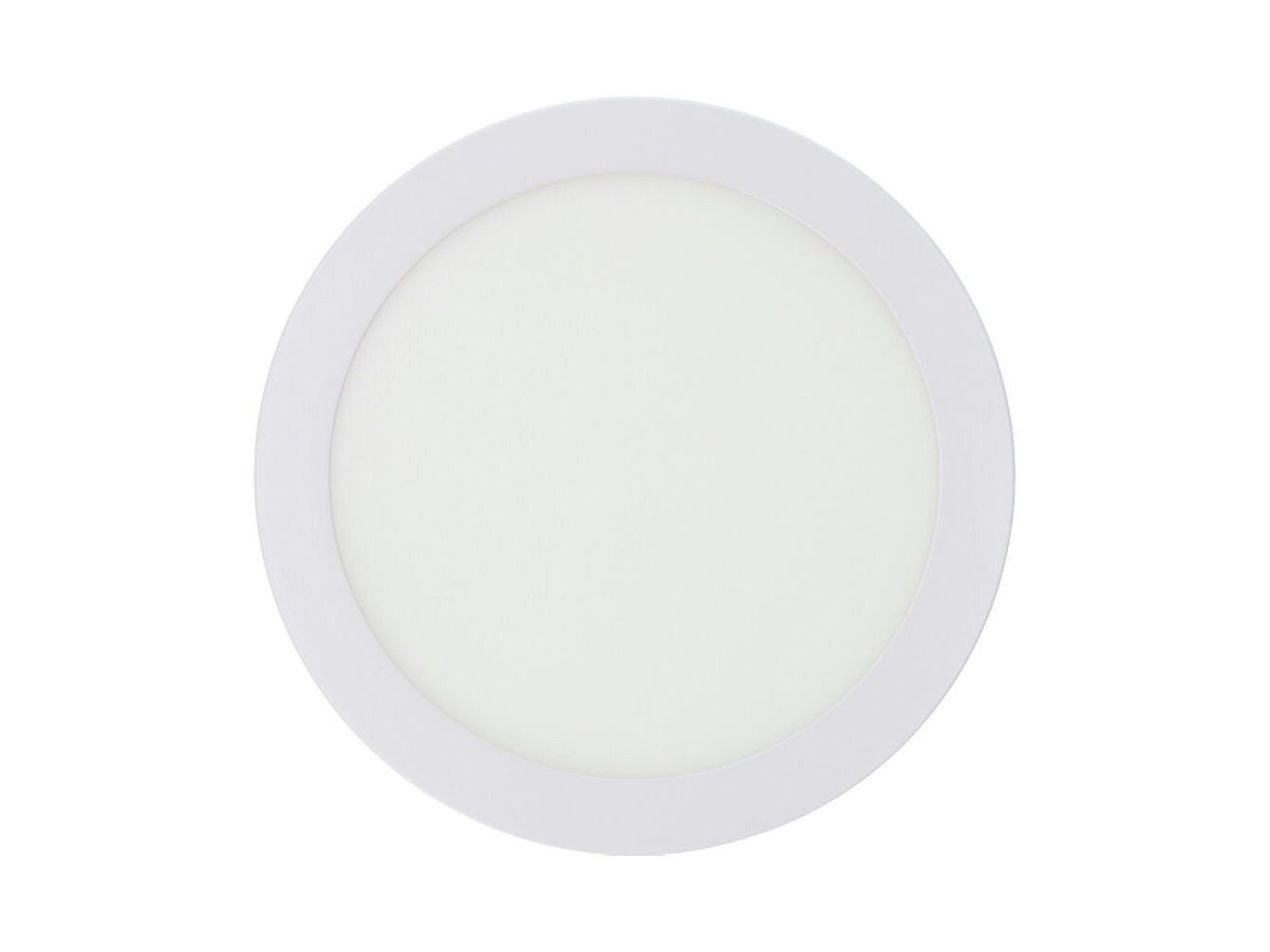 Downlight led de superfície redonda branco 20 w 1500 lm 4000 k luz do dia ø 22 x 3 cm