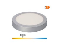 Round chrome surface led downlight 20 w 1500 lm 4000 k daylight ø 22 x 3.5 cm Round chrome surface led downlight 20 w 1500 lm 4000 k daylight ø 22 x 3.5 cm