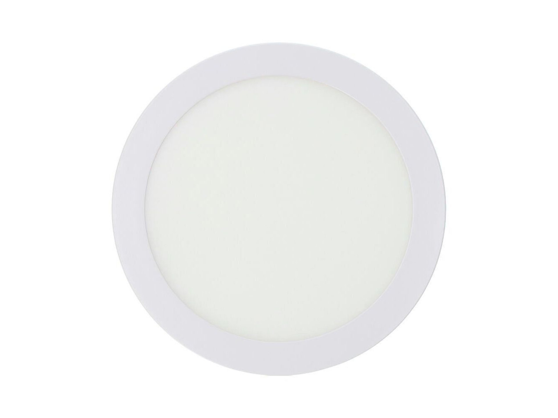 Round surface led downlight 20w 1500lm 6400k cold light.ø22x3,5cm white colour edm