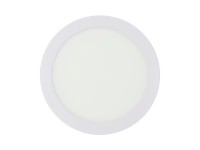 Round surface led downlight 20w 1500lm 6400k cold light.ø22x3,5cm white colour edm Round surface led downlight 20w 1500lm 6400k cold light.ø22x3,5cm white colour edm
