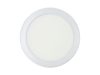 Round chrome surface led downlight 20 w 1500 lm 6400 k cold light ø 22 x 3 cm Round chrome surface led downlight 20 w 1500 lm 6400 k cold light ø 22 x 3 cm