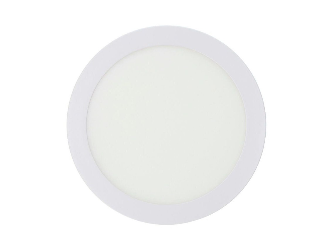 Round surface led downlight 20w 1500lm 6400k cold light.ø22x3,5cm white colour edm