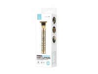Techancy Maquina de Cortar Cabelo MN6031 com Lamina de Aco, Bateria 18650, USB-C, Corpo Metalico, Do