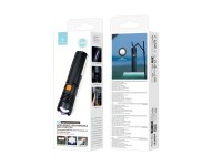 Techancy Lanterna LED Recarregavel MO1211 com Luz COB, USB-C, Funcao Power Bank, Modos de Luz, para Techancy Lanterna LED Recarregavel MO1211 com Luz COB, USB-C, Funcao Power Bank, Modos de Luz, para