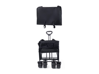 Carrinho de Praia Dobrável Multiusos 4 Rodas TECHANCY TM25400 Carrinho de Praia Dobrável Multiusos 4 Rodas TECHANCY TM25400