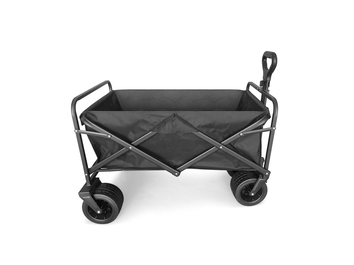 Carrinho de Praia Dobrável Multiusos 4 Rodas TECHANCY TM25400