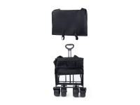 Carrinho de Praia Dobrável Multiusos 4 Rodas TECHANCY TM25400 Carrinho de Praia Dobrável Multiusos 4 Rodas TECHANCY TM25400