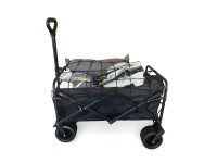 Carrinho de Praia Dobrável Multiusos 4 Rodas TECHANCY TM25400 Carrinho de Praia Dobrável Multiusos 4 Rodas TECHANCY TM25400