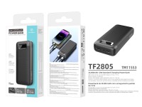 Power Bank 20000mAh 12W TECHANCY TF2805 2 USB-A Power Bank 20000mAh 12W TECHANCY TF2805 2 USB-A