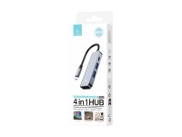Techancy KT2908 4-in-1 USB-C Hub with HDTV, PD, USB 3.0 and USB 2.0, Compatible with PC and Mobile P Techancy KT2908 4-in-1 USB-C Hub with HDTV, PD, USB 3.0 and USB 2.0, Compatible with PC and Mobile P