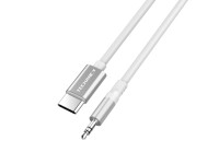 Techancy KQ2605 Type-C to 3.5mm Digital Audio Cable, 1M, Braided, Compatible with Mobile Phones, Car