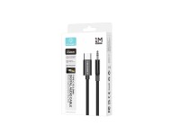 Cable de audio digital Techancy KQ2605 USB-C a 3,5 mm, 1 m, trenzado, compatible con teléfonos móvil Cable de audio digital Techancy KQ2605 USB-C a 3,5 mm, 1 m, trenzado, compatible con teléfonos móvil