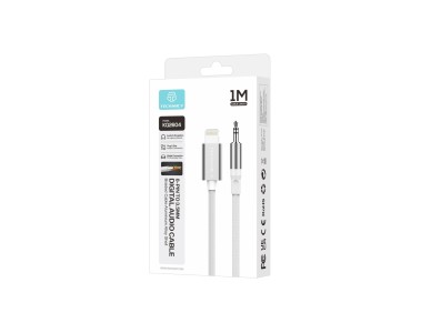 Techancy KQ2604 8-Pin to 3.5mm Digital Audio Cable, 1M, Braided, Compatible with Mobile Phones, Car Techancy KQ2604 8-Pin to 3.5mm Digital Audio Cable, 1M, Braided, Compatible with Mobile Phones, Car