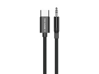 Cable de audio digital Techancy KQ2605 USB-C a 3,5 mm, 1 m, trenzado, compatible con teléfonos móvil Cable de audio digital Techancy KQ2605 USB-C a 3,5 mm, 1 m, trenzado, compatible con teléfonos móvil