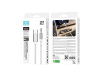 Cable de audio digital Techancy KQ2605 USB-C a 3,5 mm, 1 m, trenzado, compatible con teléfonos móvil Cable de audio digital Techancy KQ2605 USB-C a 3,5 mm, 1 m, trenzado, compatible con teléfonos móvil