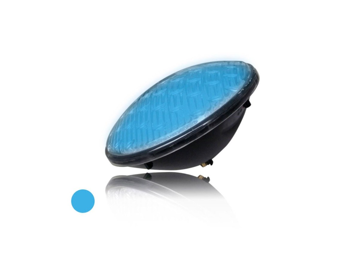 Bombilla para piscina led par56 15w 1300lm luz azul ip68 ø17,6x6cm edm
