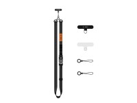 Cordão transversal para celular Tech-Protect C9S - Preto e Laranja Cordão transversal para celular Tech-Protect C9S - Preto e Laranja