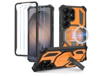 Tech-Protect MagBlast MagSafe Case + Tempered Glass 2-Pack for Samsung Galaxy S26 Ultra - Black and Tech-Protect MagBlast MagSafe Case + Tempered Glass 2-Pack for Samsung Galaxy S26 Ultra - Black and