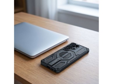 Kit com 2 capas Tech-Protect MagBlast MagSafe e películas de vidro temperado para Samsung Galaxy S26 Kit com 2 capas Tech-Protect MagBlast MagSafe e películas de vidro temperado para Samsung Galaxy S26