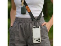 Cordão transversal para celular Tech-Protect C9S - Preto e Laranja Cordão transversal para celular Tech-Protect C9S - Preto e Laranja