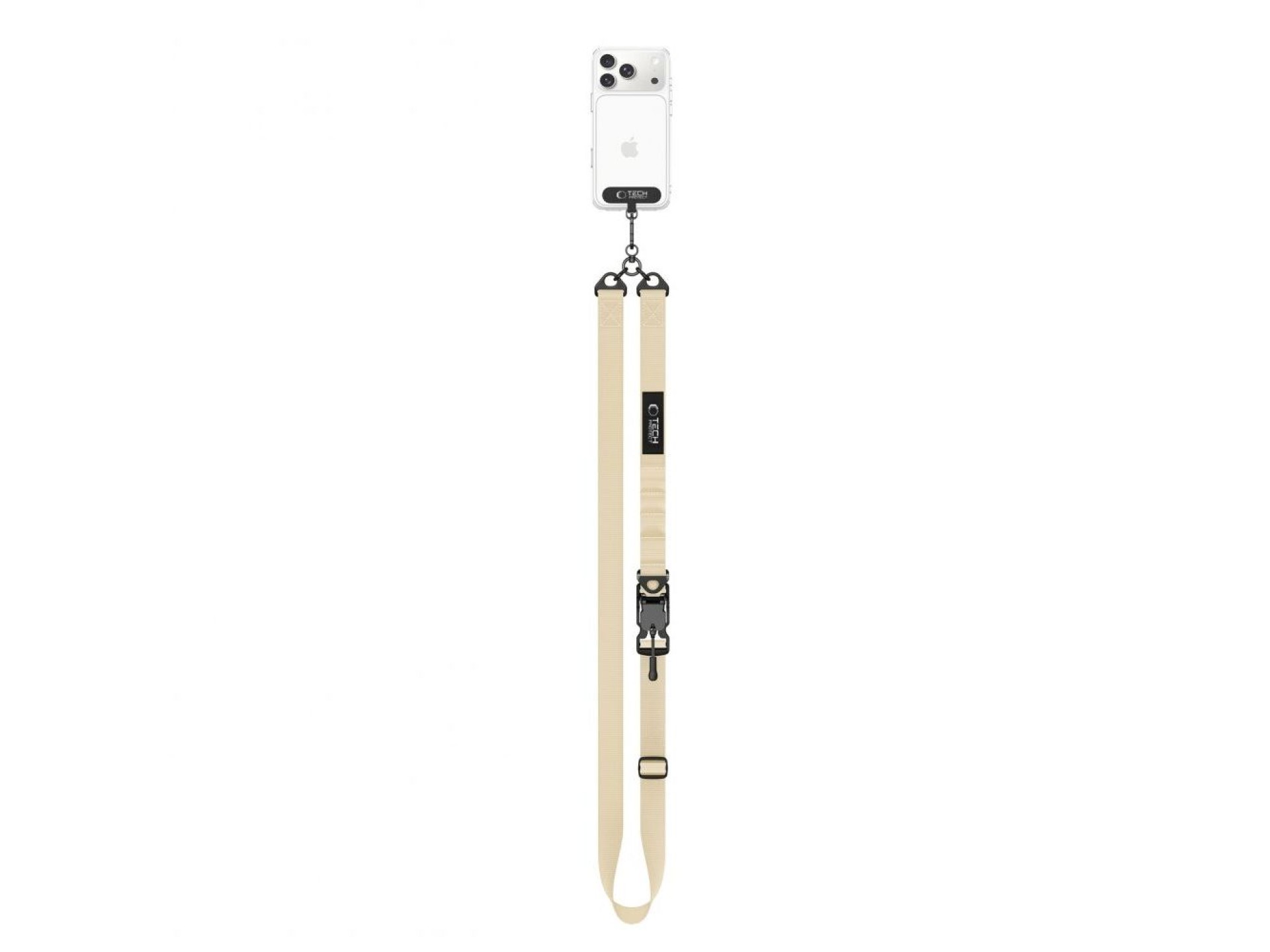 Cordón cruzado para teléfono Tech-Protect C9S - Beige