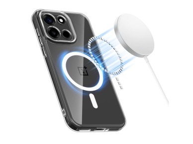 Tech-Protect FlexAir Hybrid MagSafe Case for OnePlus Nord 6 - Transparent Tech-Protect FlexAir Hybrid MagSafe Case for OnePlus Nord 6 - Transparent