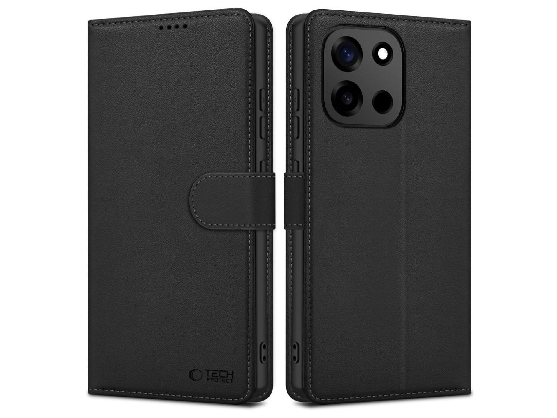 Capa carteira Tech-Protect para OnePlus Nord 6 - preta